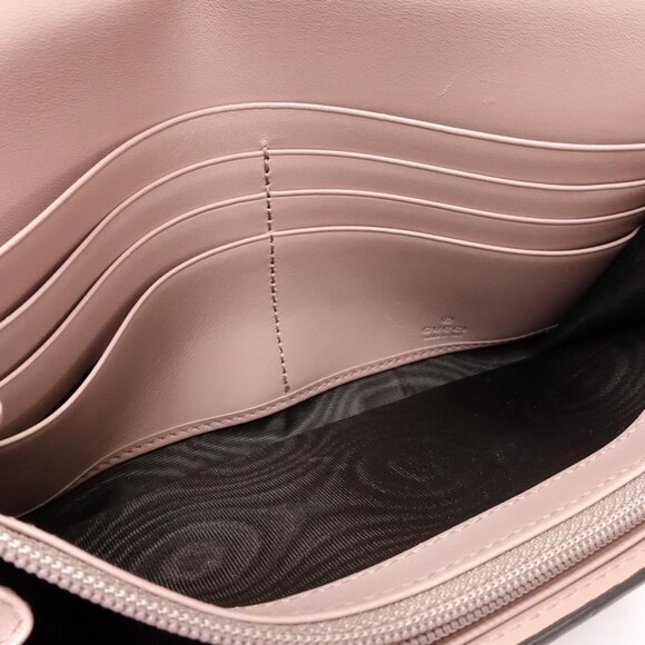GUCCI Pink Leather Wallet - Picture 7 of 10